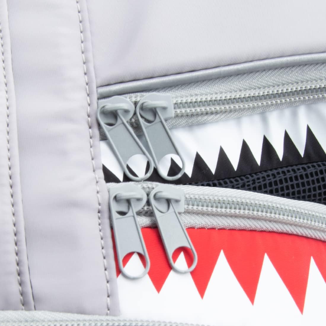 HDP Backpack Shark Carrier Travel Breathable Bag Color:Grey Size:Medium
