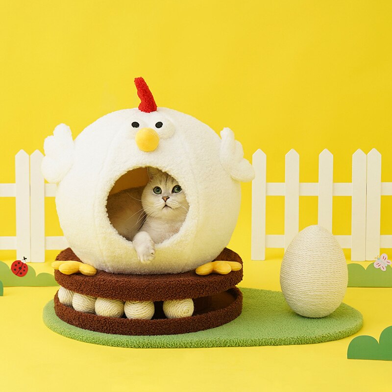 Chicken cat house