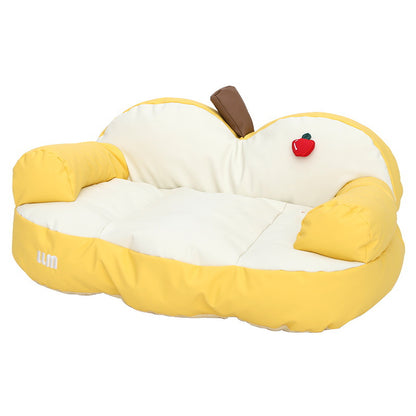 Lele Cat Apple - shaped Sofa Pet Bed, suitable for all seasons, loved by both cats and dogs, exclusive for small - sized cats and dogs