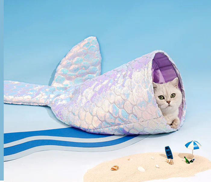 Mermaid Tail Nest for Pets