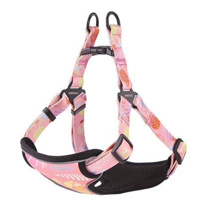 Multi style dog chest strap traction rope