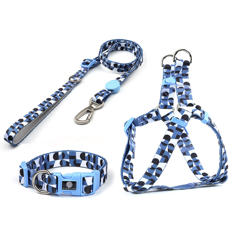 Dog collar traction rope