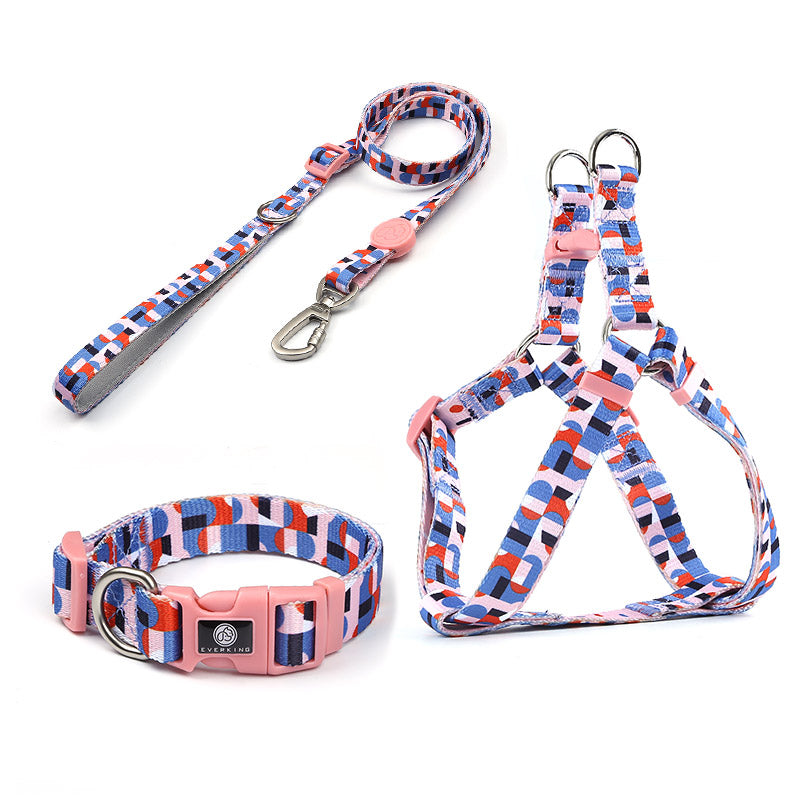 Dog collar traction rope