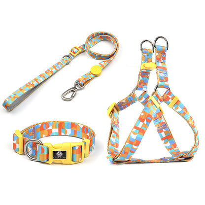 Dog collar traction rope