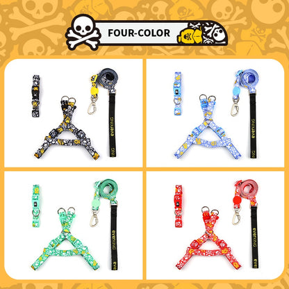 Pirate Dog Collar Towing Rope