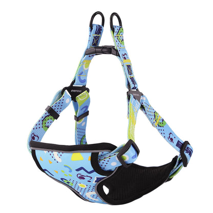 Multi style dog chest strap traction rope