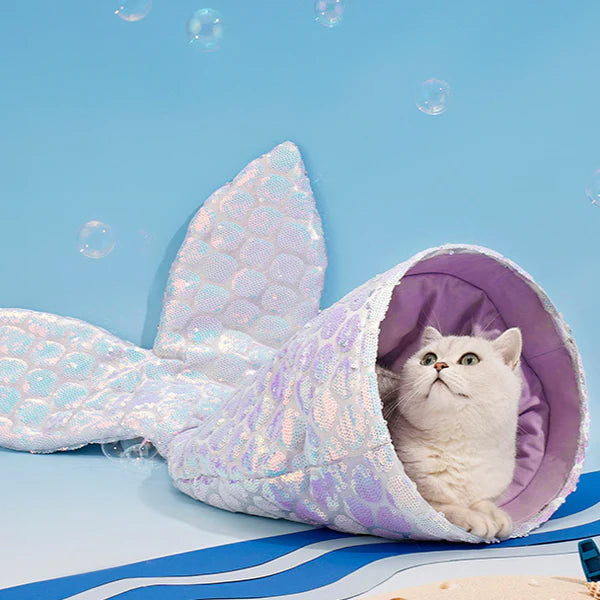 Mermaid Tail Nest for Pets