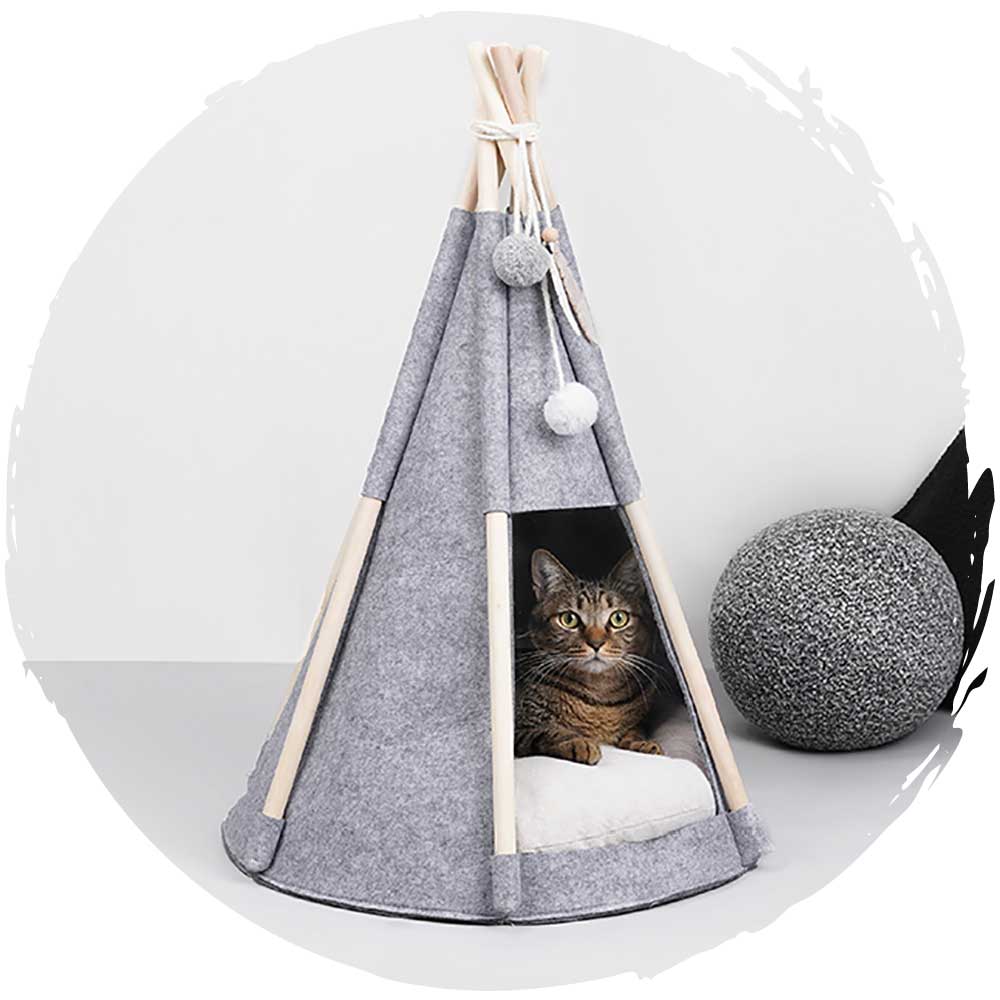 Thickened Wool Winter Tent Pet Warm Cat Litter