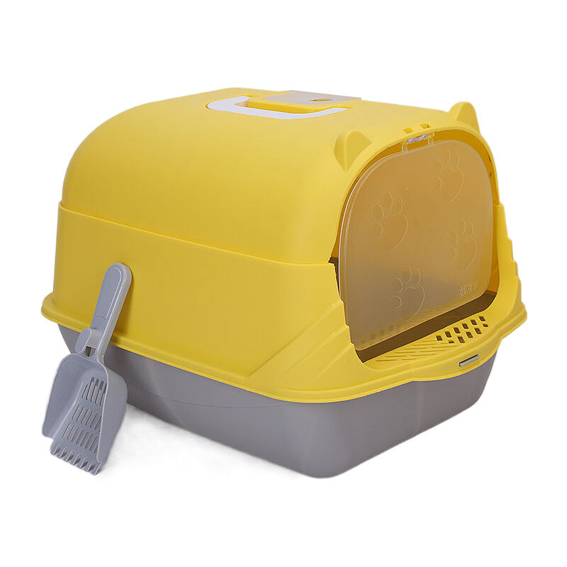 Fully enclosed cat litter basin 2.0