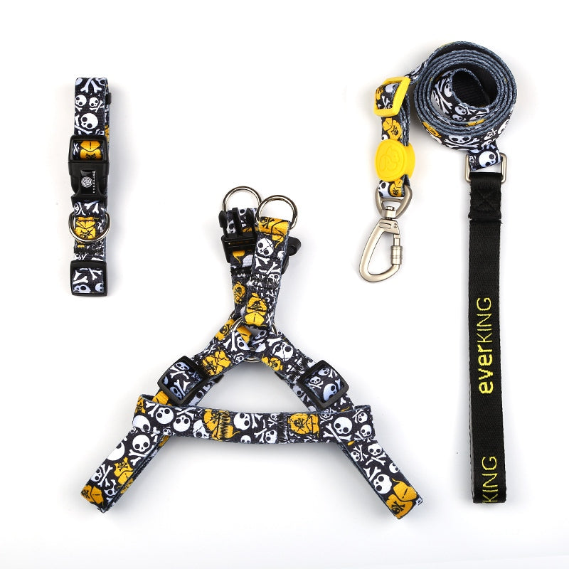 Pirate Dog Collar Towing Rope